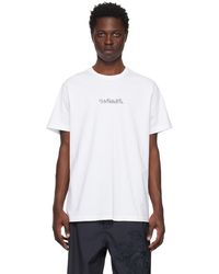 Maharishi - T-shirt blanc à image - Lyst