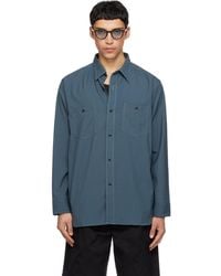 Nanamica - Polyester Wool Field Shirt - Lyst