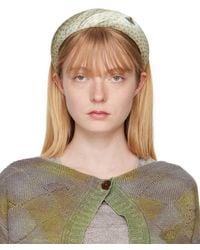 Vivienne Westwood - Off- Embroidered Headband - Lyst