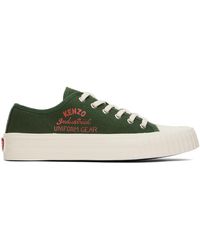 KENZO - Green Paris Foxy Low-top Sneakers - Lyst