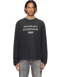 Acne Studios - Relaxed Fit Logo T-Shirt - Lyst