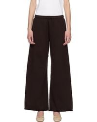 Leset - Jamie Wide Leg Lounge Pants - Lyst