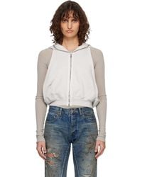 Rick Owens - Off- Temple Cyclops Sl Hoodie - Lyst