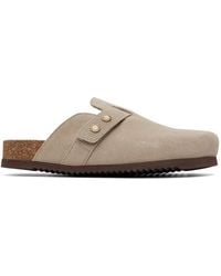 Barbour - Taupe Bowman Slip-On Loafers - Lyst