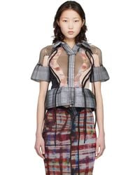 OTTOLINGER - Mesh Padded Blouse - Lyst