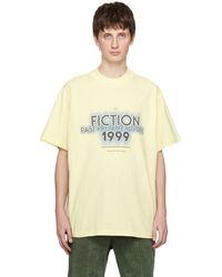 Song For The Mute - T-shirt '1999 fiction' blanc cassé - Lyst