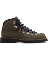 Danner Taupe Mountain Pass Boots - Grey