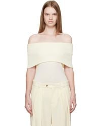 La Collection - Off- Scarlet Top - Lyst