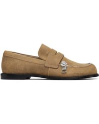 JW Anderson - Flâneurs Motard Brun Clair - Lyst