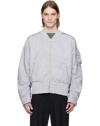 A.A.Spectrum光谱 - Blouson Rembourré Réversible Coressen Gris - Lyst