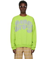 Acne Studios - Green Bubble Sweatshirt - Lyst