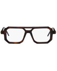 for Men Blue Kuboraum Synthetic N4 Square-frame Sunglasses in Black Mens Sunglasses Kuboraum Sunglasses 