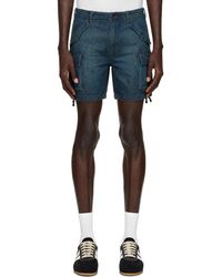 RRL - Cargo Denim Shorts - Lyst