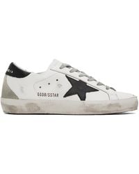 Golden Goose - Ssense Exclusive White Super-star Sneakers - Lyst