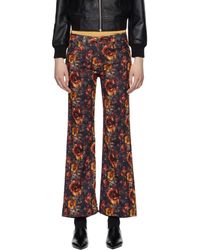 R13 - Joan Cropped Flare Jeans - Lyst