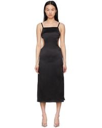 ROKH - Silk Mid-Length Dress - Lyst