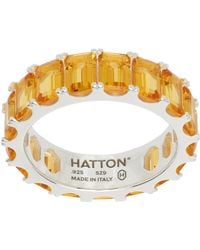 Hatton Labs - Ssense Exclusive Octagon Eternity Ring - Lyst