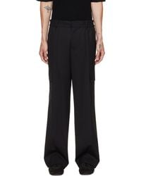 Helmut Lang - Wool Utility Trousers - Lyst