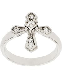 Dolce & Gabbana - Cross Ring - Lyst