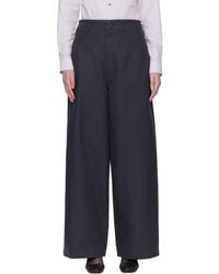 Lemaire - Large Chino Trousers - Lyst