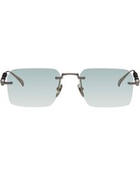 Gucci - Frameless Rectangular Sunglasses - Lyst
