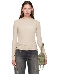 Acne Studios - Layered Long-Sleeve T-Shirt - Lyst