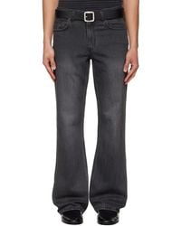 Tonywack - Flared-Leg Distressed Jeans - Lyst