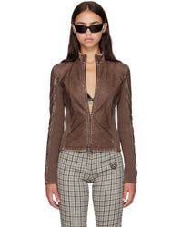 DIESEL - Biker Jacket - Lyst