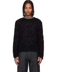 Our Legacy - Double Lock U Neck Sweater - Lyst
