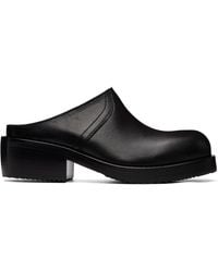 Dries Van Noten - Leather Workwear Mule Loafers - Lyst