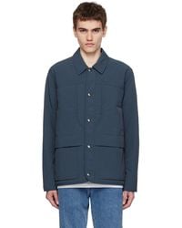 Paul Smith - Blue Padded Jacket - Lyst