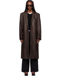 Tonywack - Naked Single Lamb Leather Coat - Lyst