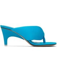 The Attico - Blue Rem Heeled Sandals - Lyst