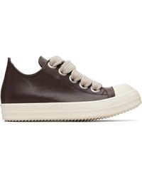 Rick Owens - Temple Jumbolace Low Sneakers - Lyst