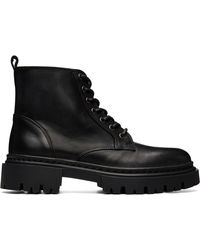 STAUD - Henry Combat Boots - Lyst
