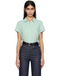 A.P.C. - . Green Marina Shirt - Lyst