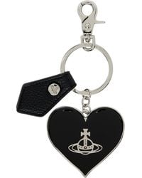 Vivienne Westwood - Mirror Heart Orb Keychain - Lyst