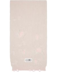MM6 by Maison Margiela - Amended Optical Ribs Scarf - Lyst