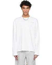 CASABLANCA - Glitch Orchid Long Sleeve T-Shirt - Lyst