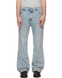 Second/Layer - Stone Wash Filmore Slim Boot Cut Jeans - Lyst