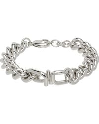 Ferragamo - Gancini Chain Bracelet - Lyst