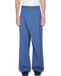 Kiko Kostadinov - Kippel Wrap Trousers - Lyst