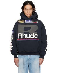 Rhude - Petrol Patch Hoodie - Lyst