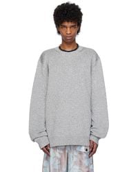 Dries Van Noten - Metallic Thread Sweater - Lyst