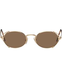 Jean Paul Gaultier - Rose Gold 55-3175 Sunglasses - Lyst