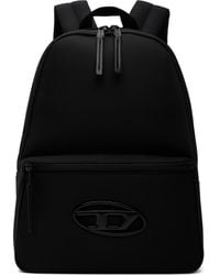 DIESEL - Holi-D Nylon Oval D Logo Backpack - Lyst