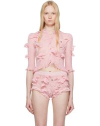 Coperni - ピンク Butterfly ニット トップス - Lyst
