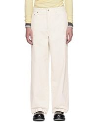 Karmuel Young - Rectangle Molded Jeans - Lyst