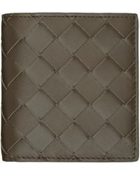 Bottega Veneta - Intrecciato Slim Bi-fold Wallet - Lyst