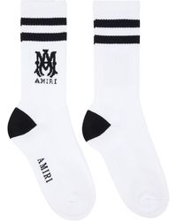 Amiri - Ma Core Logo Socks - Lyst